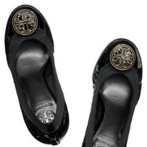 Tory Burch Patent Leather Caroline Flat